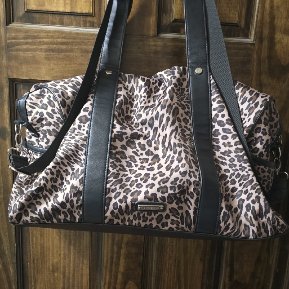 Madden Girl Leopard Duffle Bag